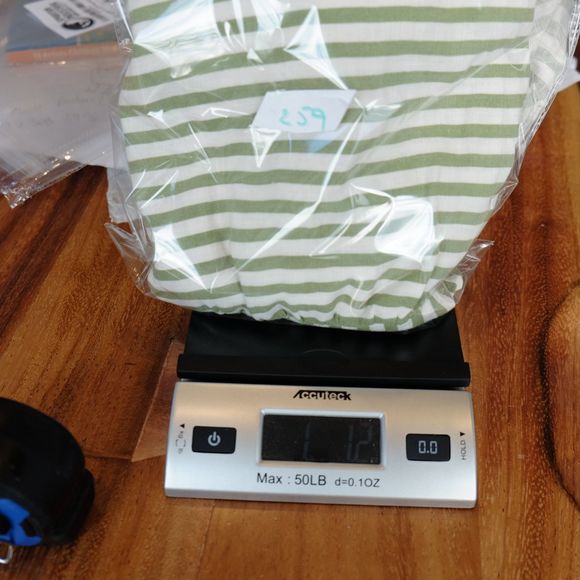 ZARA Midi Dress Linen Blend Striped Green Ruffles Tiered Sz S - Picture 13 of 13